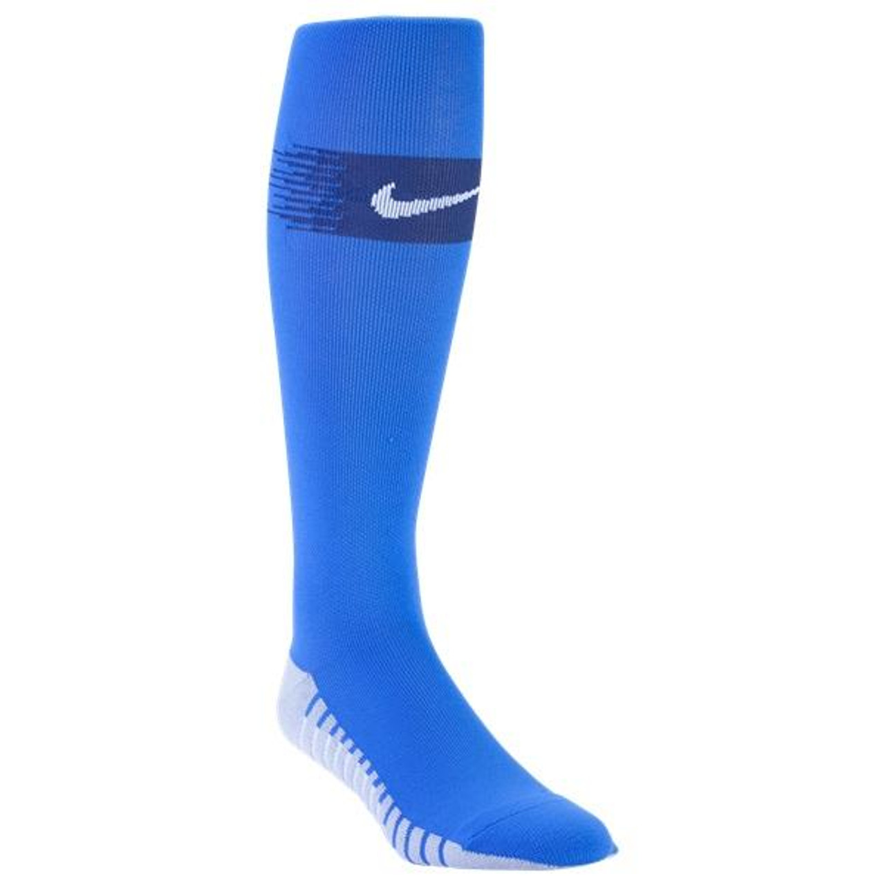 nike soccer socks blue