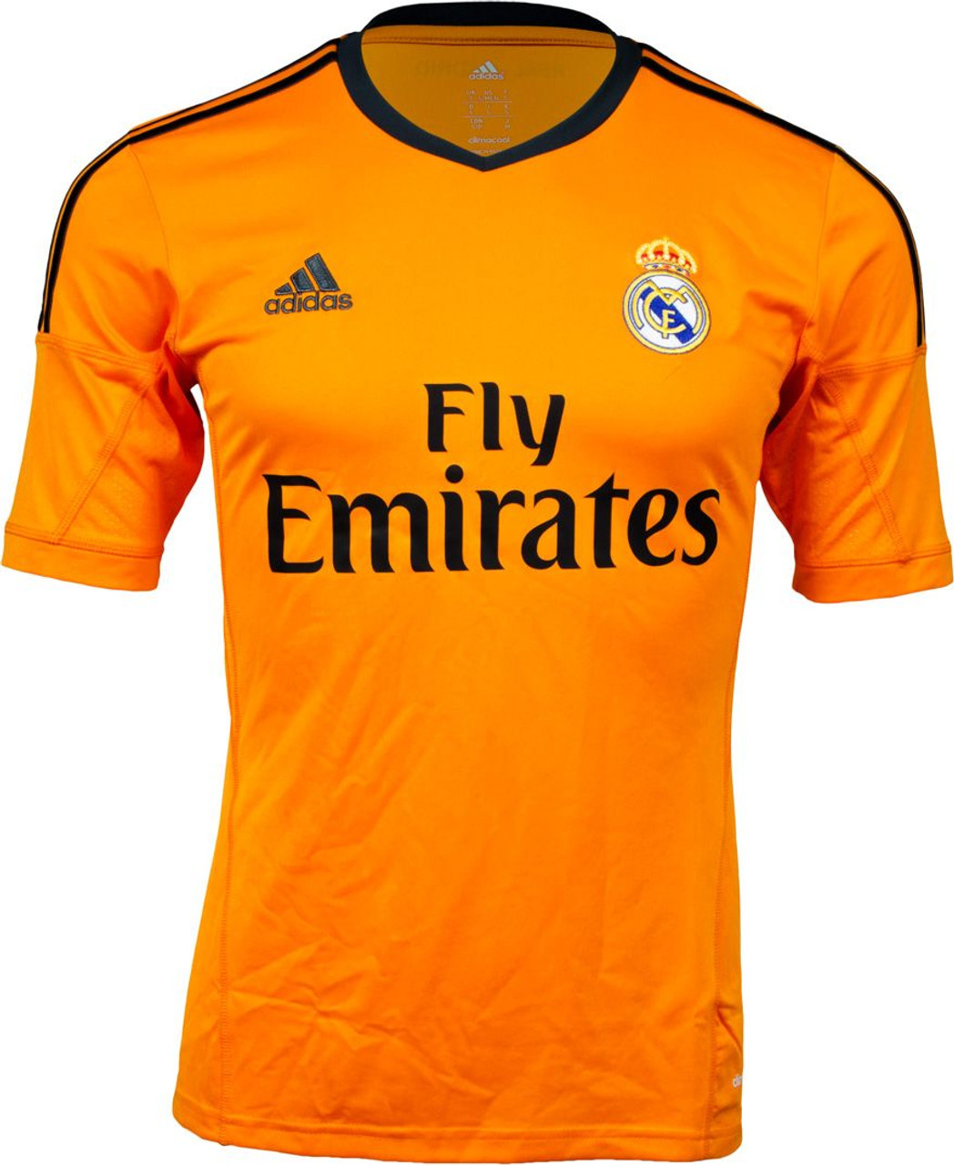 real madrid jersey orange