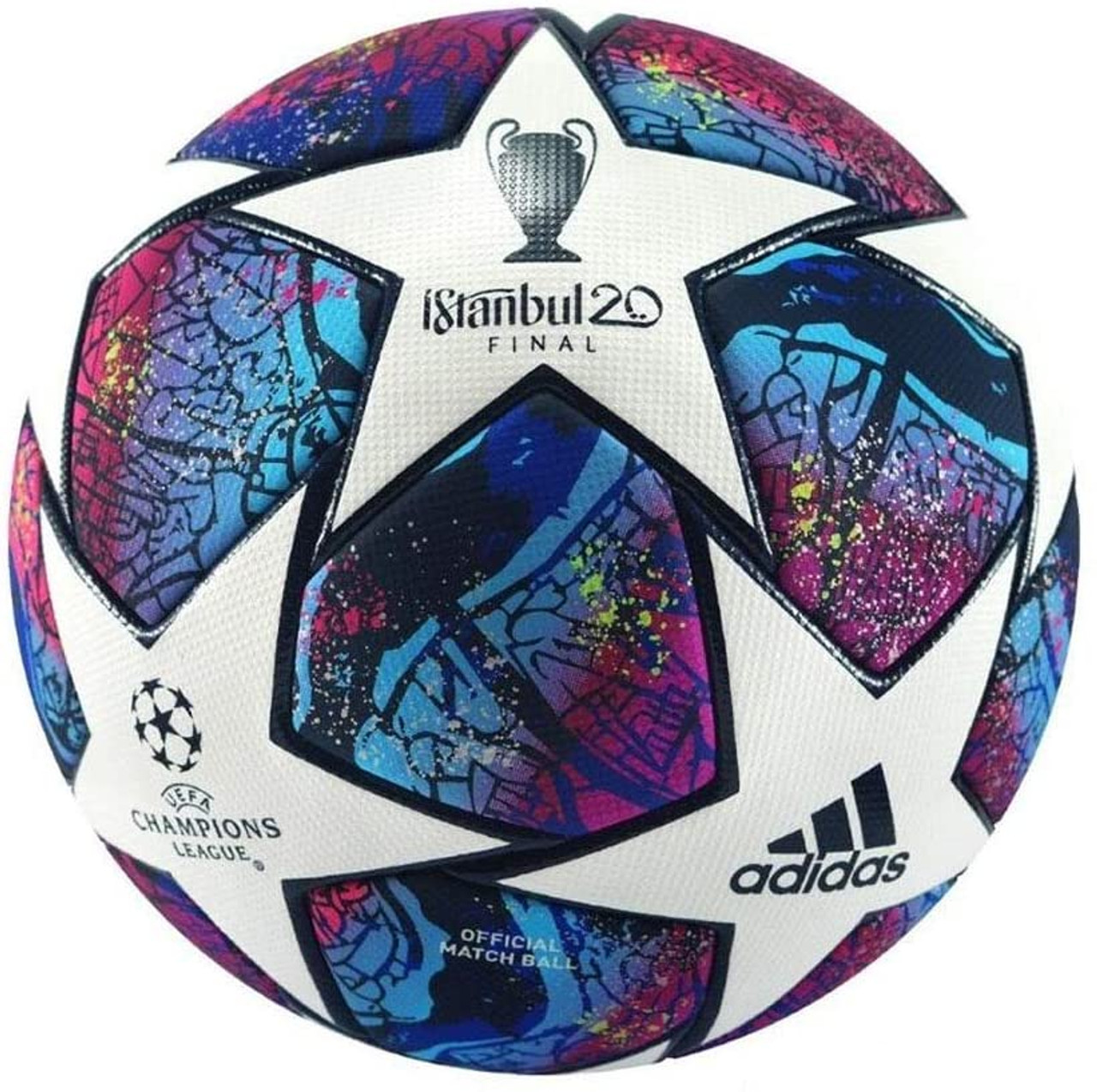 uefa champions league ball blue