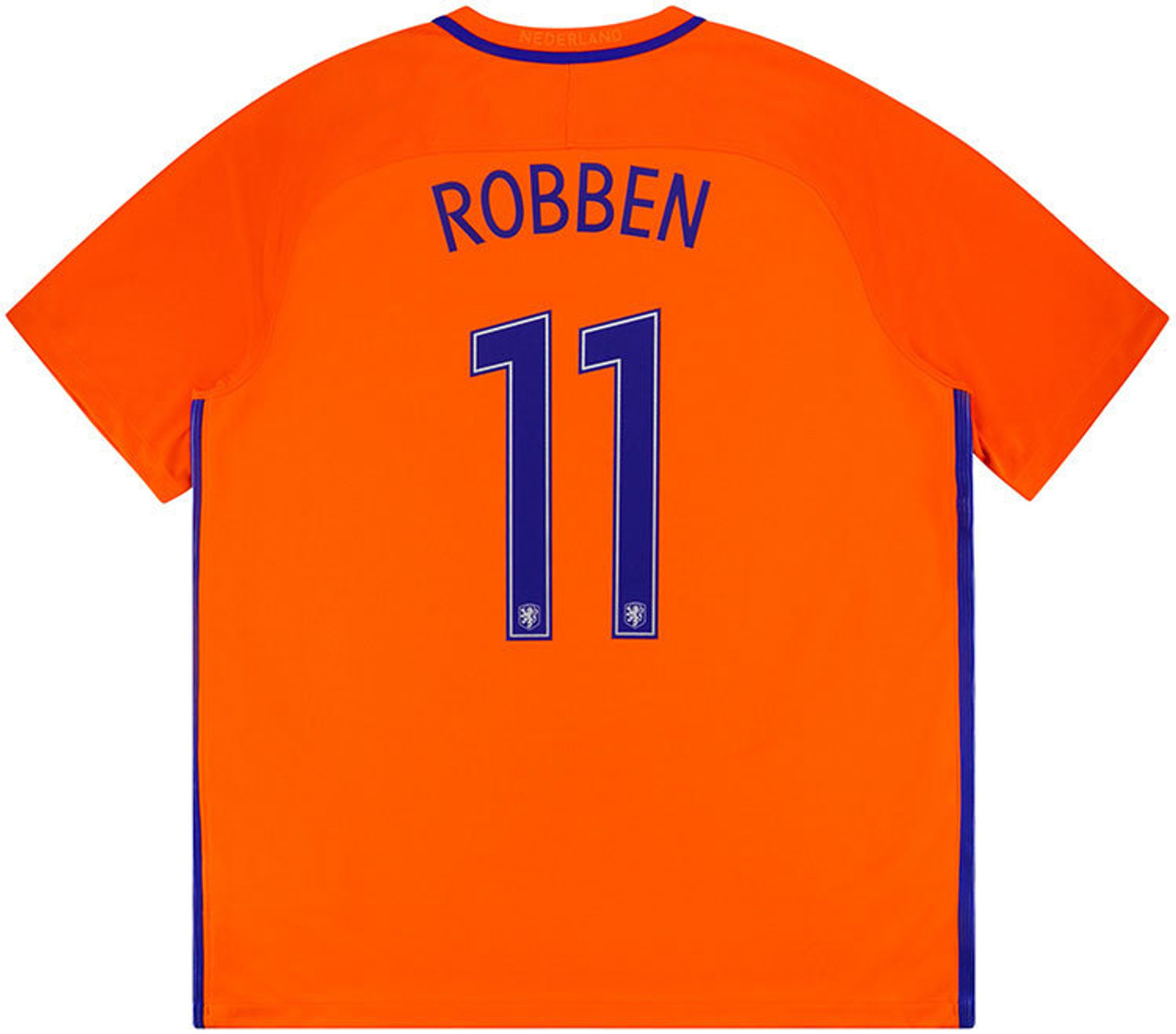 Holland No11 Robben Home Soccer Country Jersey