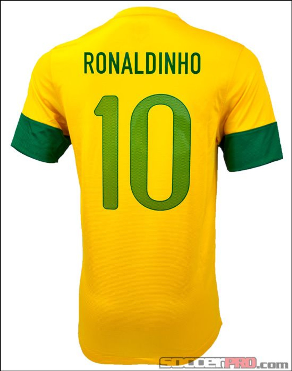 brazil ronaldinho jersey