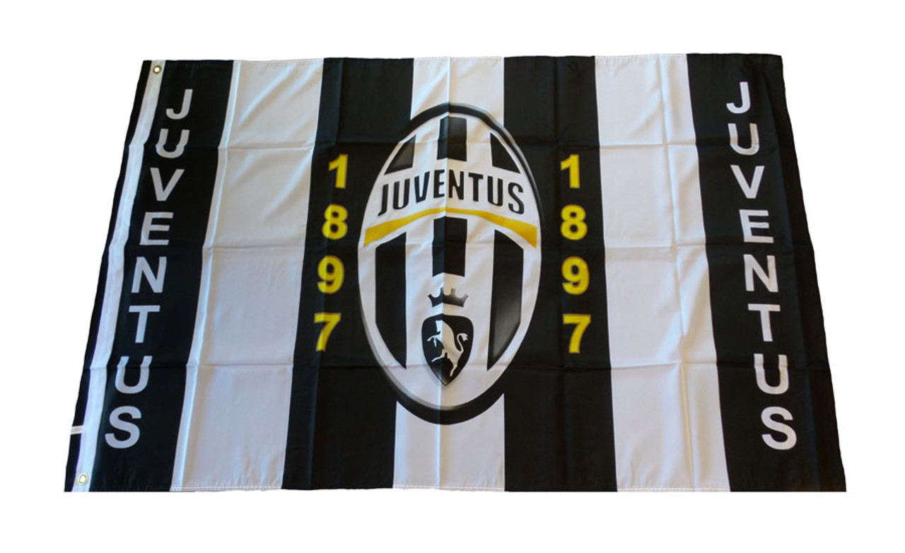  Juventus FC Badge (One Size) (White/Black) : Sports & Outdoors