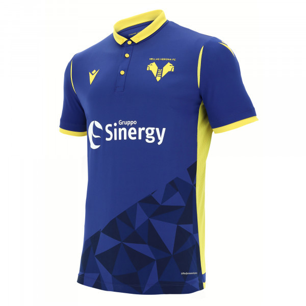 MACRON HELLAS VERONA FC 2020/21 HOME JERSEY - Soccer Plus