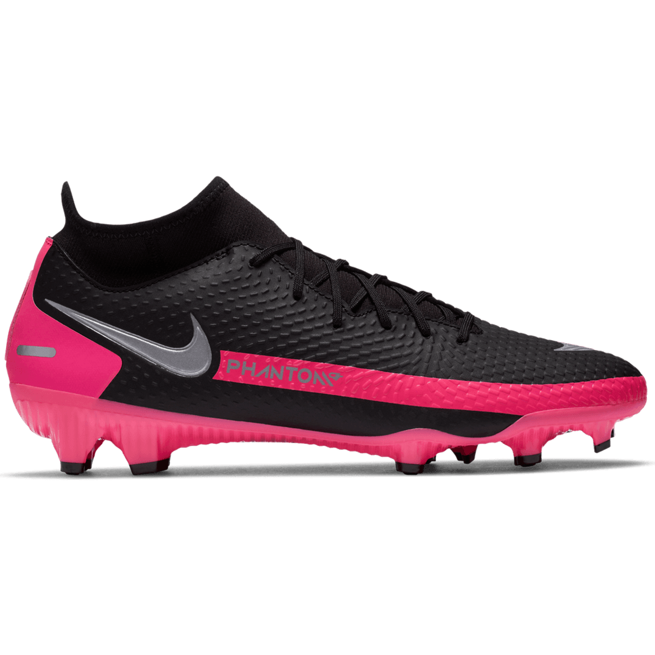 pink and black nike phantoms