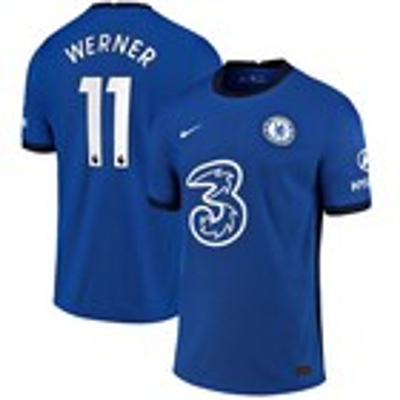 美品Chelsea FC Nike Werner 11 20/21 ユニフォーム 美品Chelsea FC Nike Werner 11 20/21 ユニフォーム - メルカリ