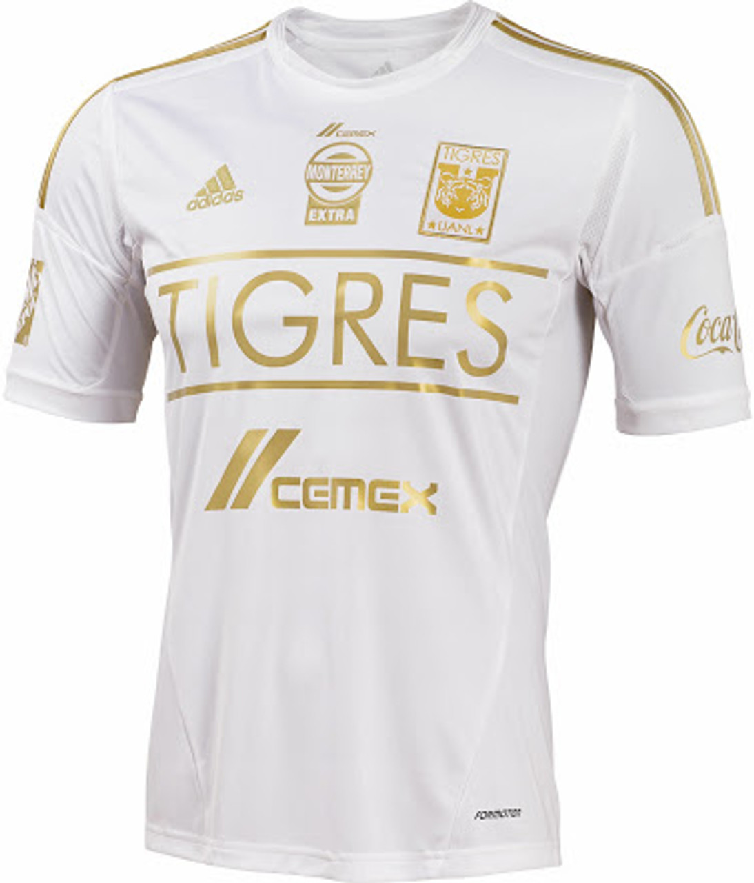 White and gold adidas clearance shirt