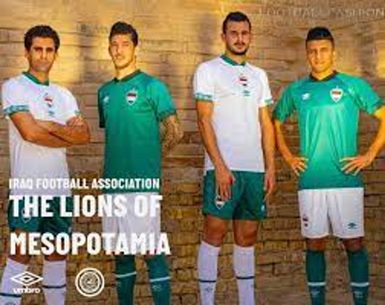 Umbro Iraq 2021 Home Jersey (Green)