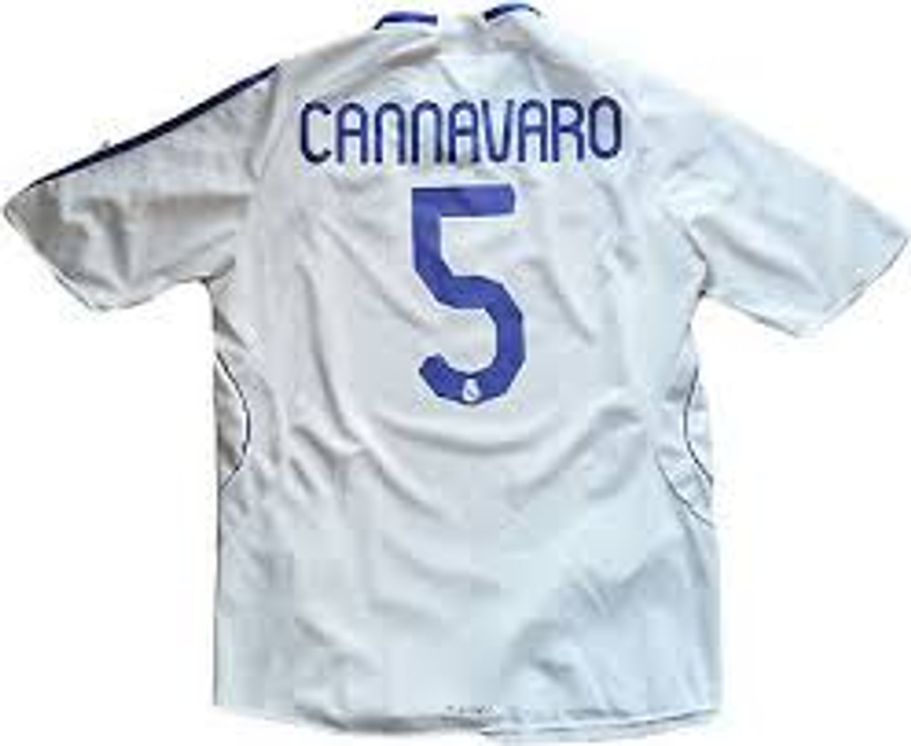 ADIDAS REAL MADRID 2008 `CANNAVARO` HOME JERSEY - Soccer Plus