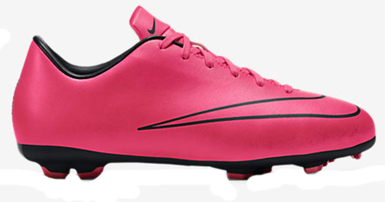 compensación resumen Sin lugar a dudas NIKE JUNIOR MERCURIAL VICTORY V FG HYPER PINK firm ground soccer shoes -  Soccer Plus