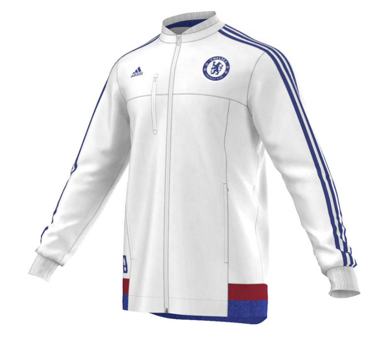 chelsea anthem jacket white