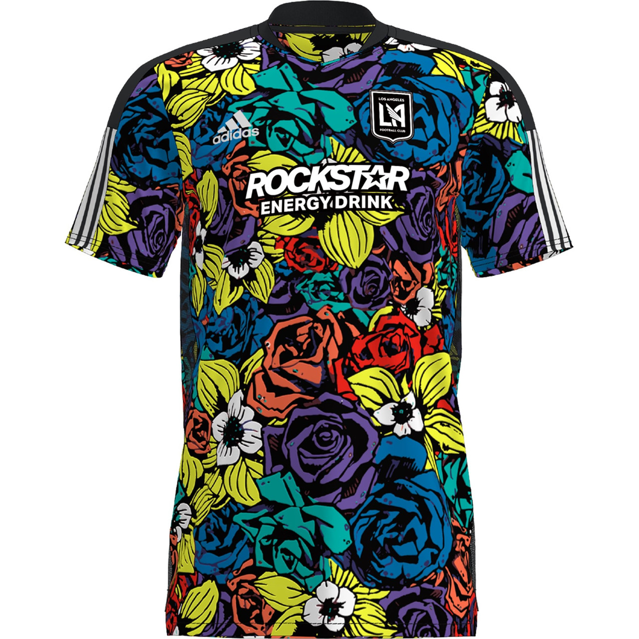 ADIDAS LAFC 2022 FLOWER TRAINING JERSEY - Soccer Plus