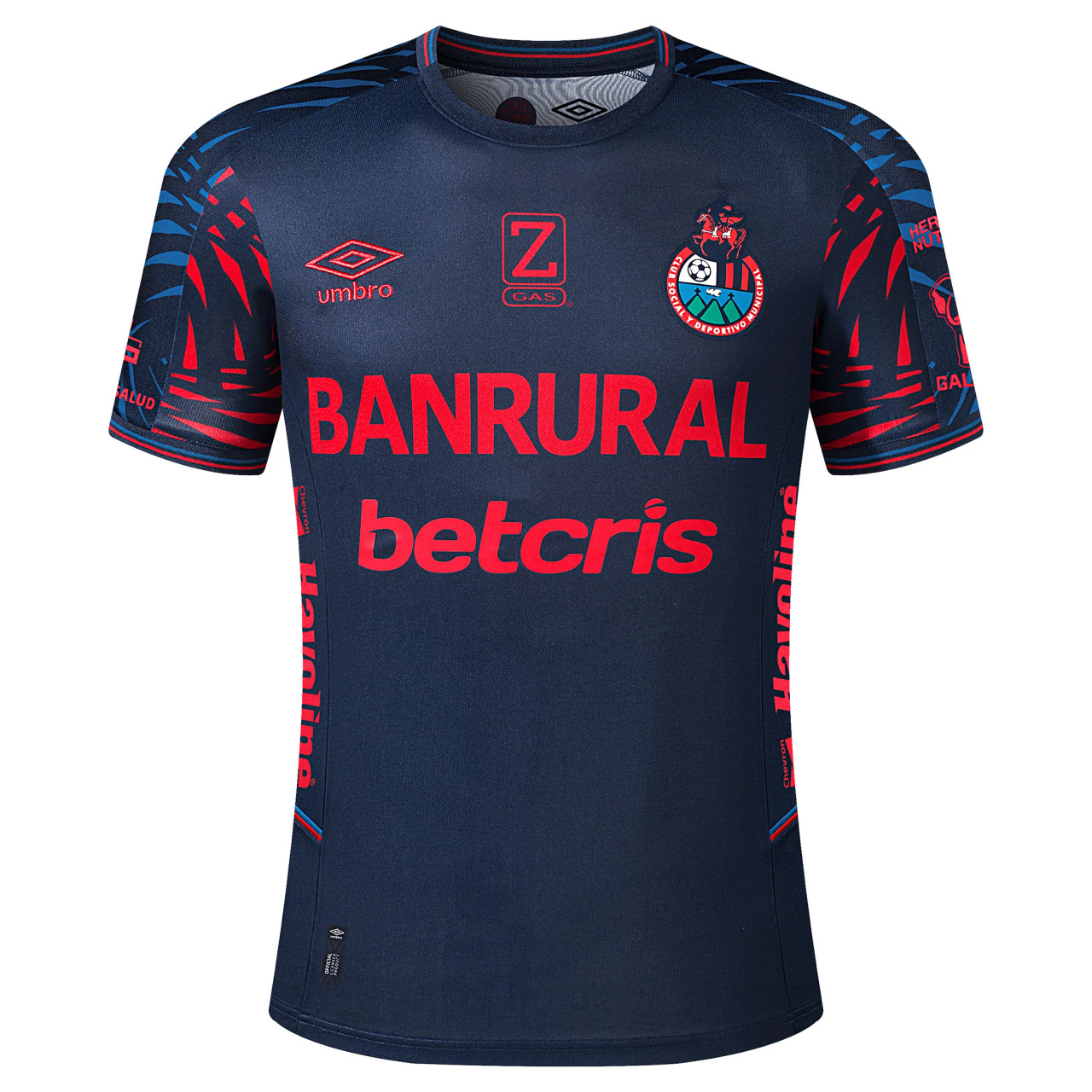 Men's Umbro Red Club Nacional de Football 2022/23 Away Replica Jersey