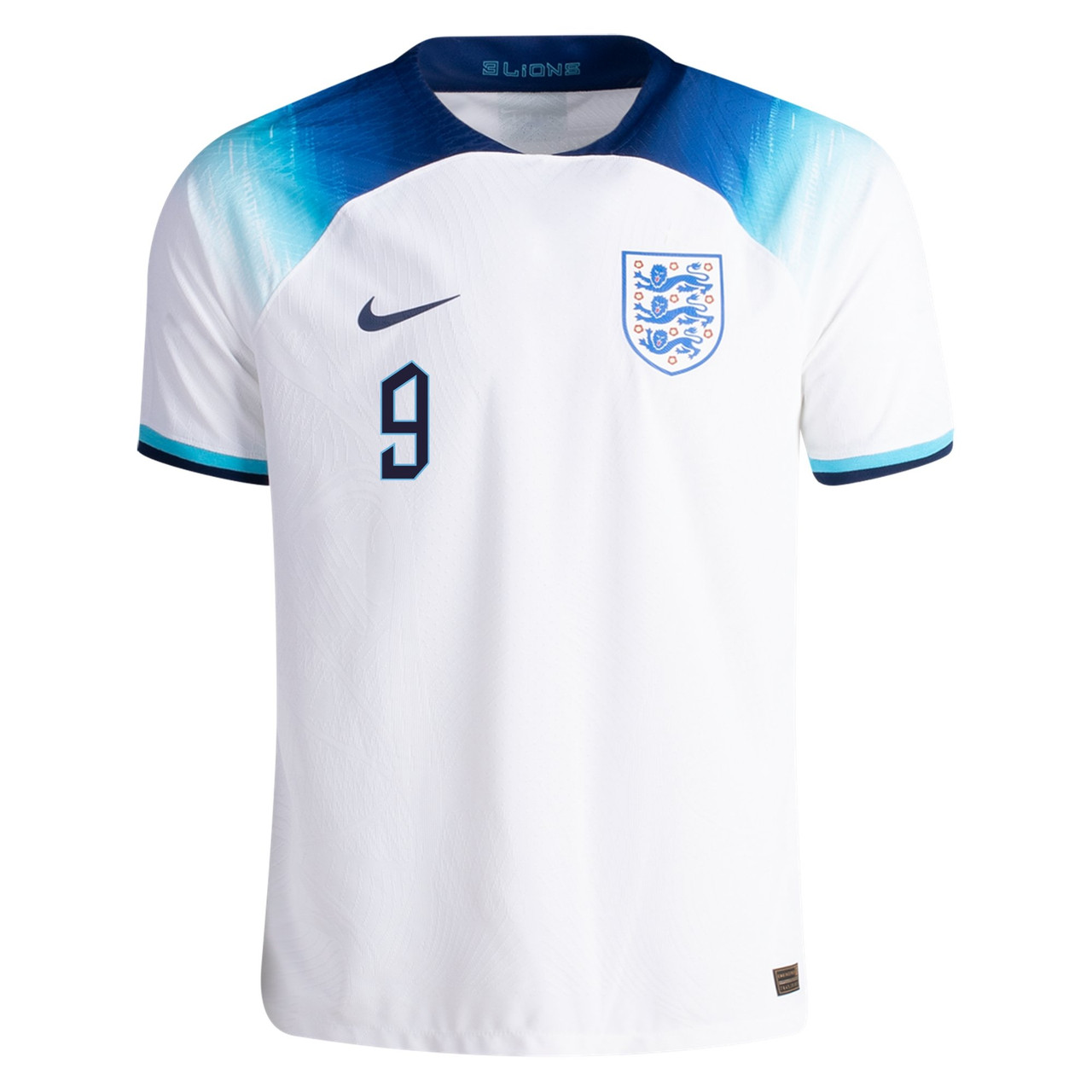 NIKE ENGLAND WORLD CUP 2022 AUTHENTIC HOME KANE JERSEY - Soccer Plus