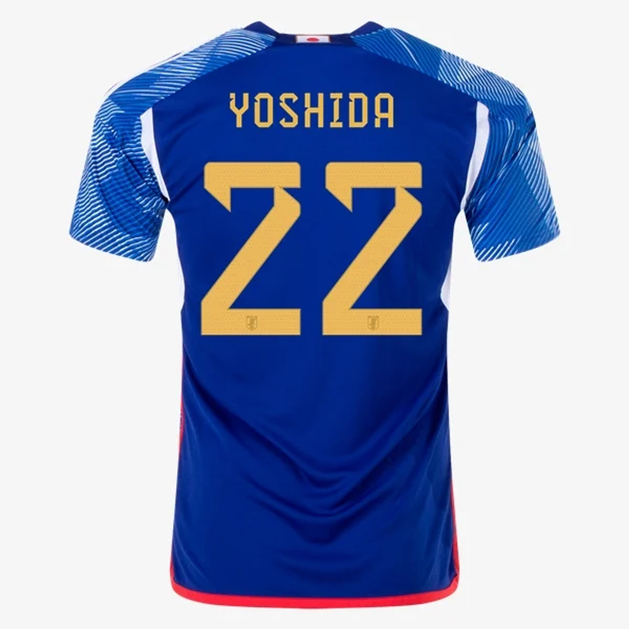 ADIDAS JAPAN WORLD CUP 2022 HOME YOSHIDA JERSEY - Soccer Plus