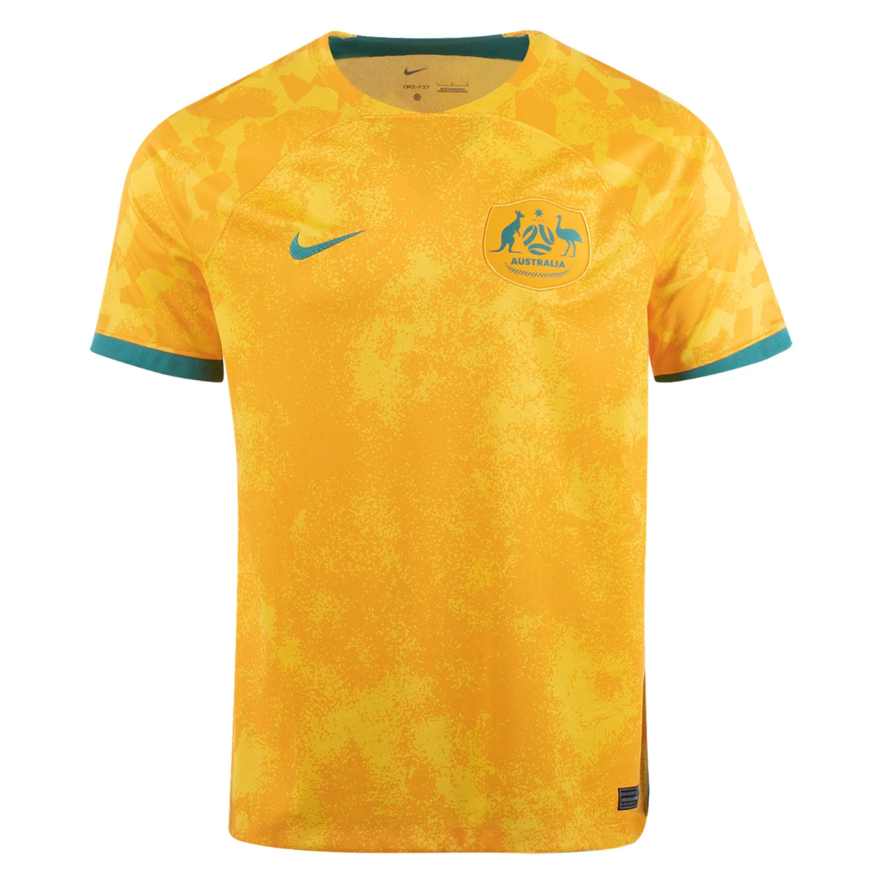 Australia No8 Luongo Home Soccer Country Jersey