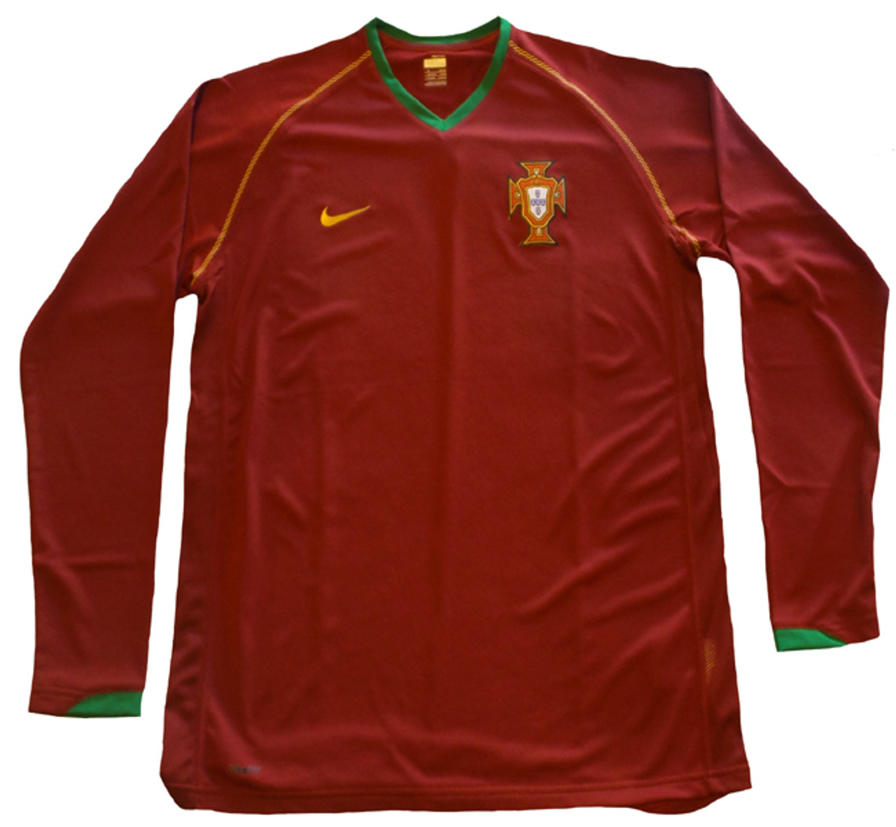 NIKE PORTUGAL WORLD CUP 2006 HOME L/S JERSEY - Soccer Plus