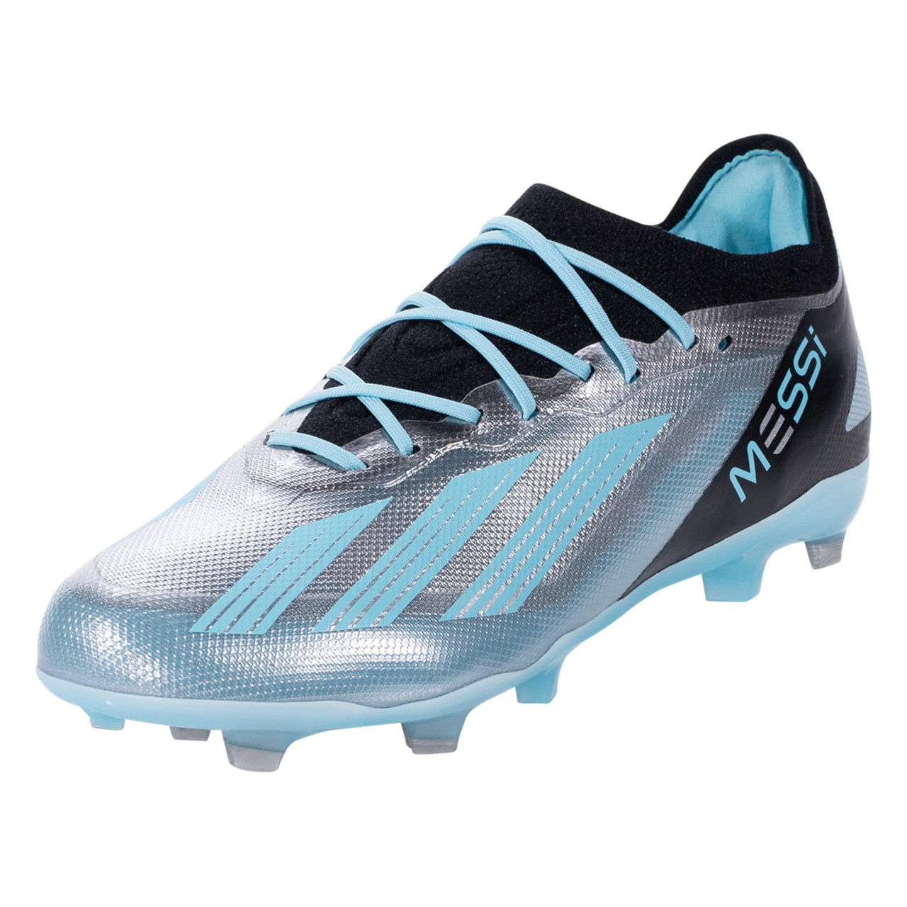 adidas X CrazyFast Messi.1 FG J Silver Metallic/Bliss Blue