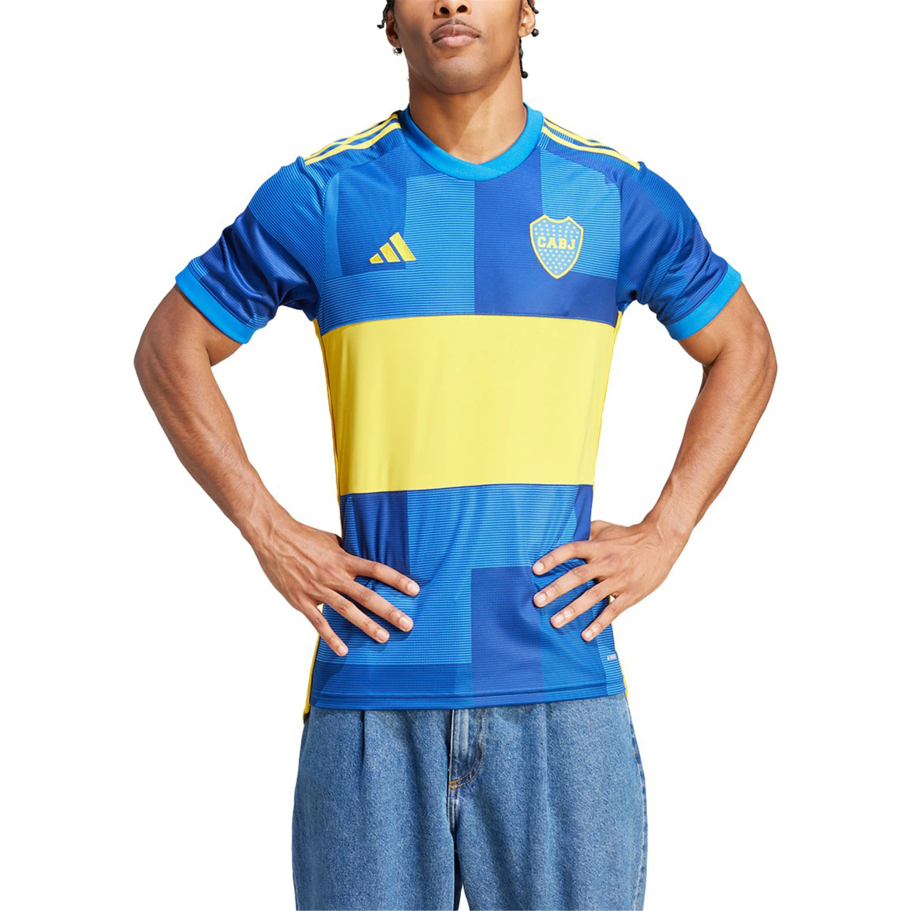 ADIDAS BOCA JUNIORS 23 24 HOME JERSEY