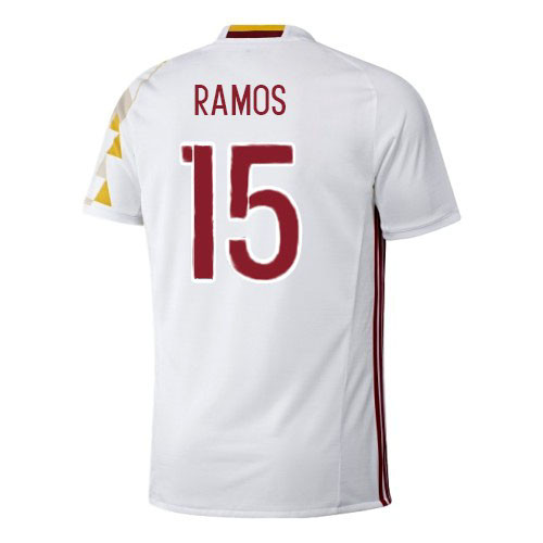 極美品■アディダス■スペイン代表 ユーロ2016モデル RAMOS ユニフォーム ADIDAS SPAIN 2016 RAMOS AWAY JERSEY - Soccer Plus