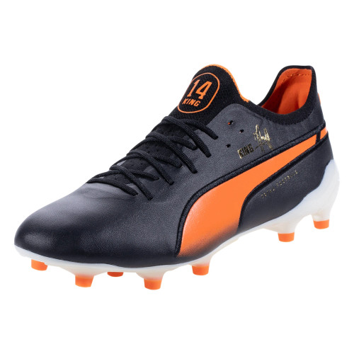 Puma King Ultimate Cruyff FG/AG  Black/White/Orange