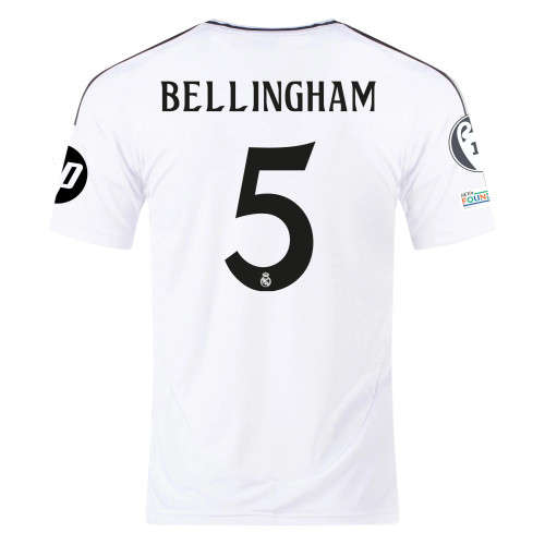 adidas Real Madrid 24/25 Authentic Home Bellingham Jersey