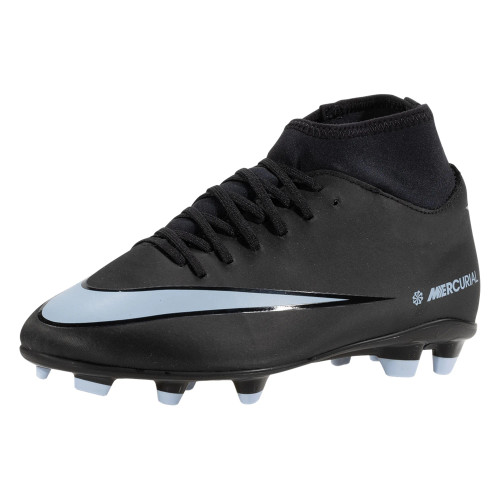 Nike Jr Zoom  Superfly 10 Club FG/MG  Black/Ice Blue