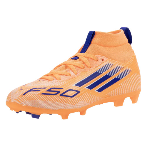 Adidas F50 League FG/MG Mid Jr   Orange/ Blue