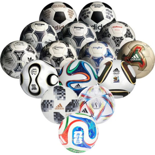 Adidas World Cup Historical Match Soccer Ball Set