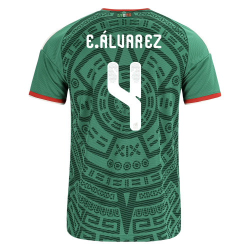 Adidas Mexico W-Cup 2026 E. Alvarez Home Jersey