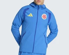 Adidas  Colombia Tiro Travel Full Zip Windbreaker