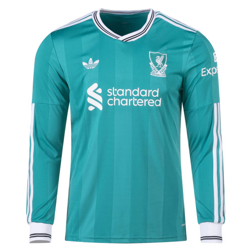 Adidas Liverpool 25/26 LS Third Jersey  green