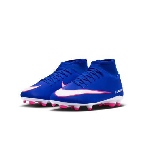 Nike Jr Zoom Superfly 10 Club FG/MG Racer Blue/White
