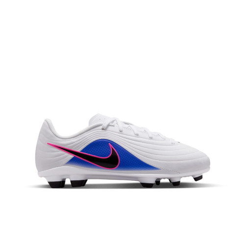 Nike Junior Tiempo Maestro Club FG/MG Firm Ground Soccer Cleat White/Black/Racer Blue/Pink Blast