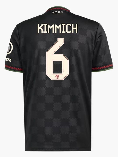 Adidas Bayern Munich 25/26 Third `Kimmich` Jersey Black