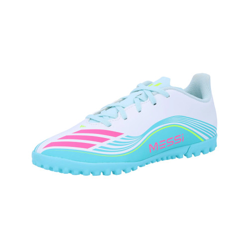 Adidas F50 Messi Club TF Jr  White/ Pink/ Aqua