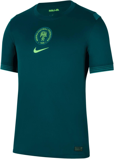 Nike Nigeria 2025 Men's Home Jersey  Teal/Mardi Gras/Green