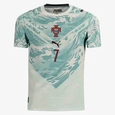 Ronaldo Portugal 2026 Boys Away Jersey