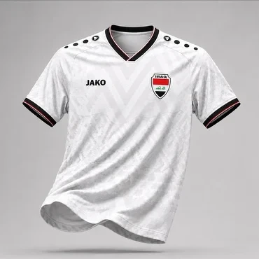 Jako Iraq 2026  Home Jersey White