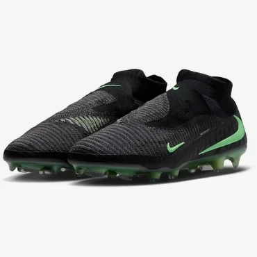 Nike Phantom 6 Elite High FG Black/Illusion Green
