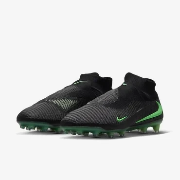 Nike Phantom 6 High Elite AG Pro  Black/Illusion Green