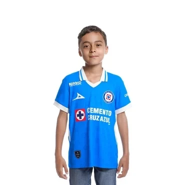 Pirma Cruz Azul 26/27 Kid's Authentic Home Jersey