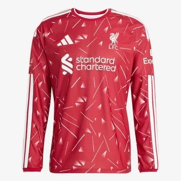 Adidas Liverpool 26/27 Authentic L S Home Jersey