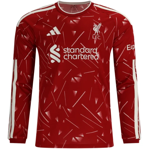 Adidas Liverpool 26/27 LS Home Jersey