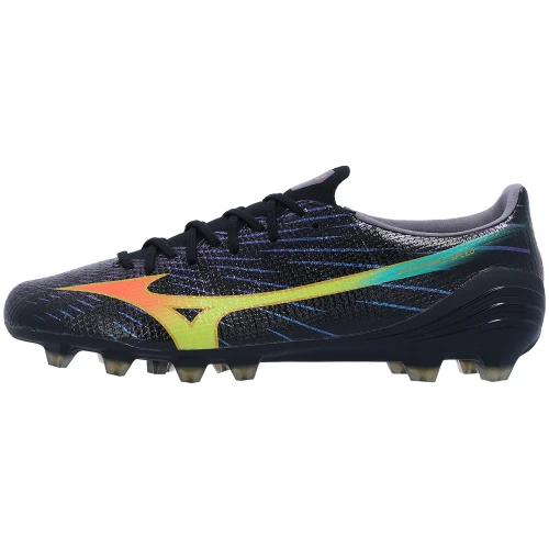 Mizuno Alpha III Elite FG Firm  Black/Lava Orange