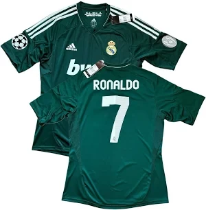 ADIDAS REAL MADRID 2013 Ronaldo  THIRD UCL 110TH ANNIVERSARY JERSEY