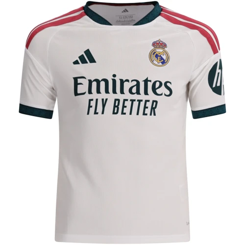 Adidas Real Madrid 26/27  Boys Home Jersey.