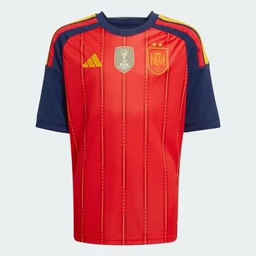 Adidas Spain 2026 Kid's Home Jersey 2 Stars