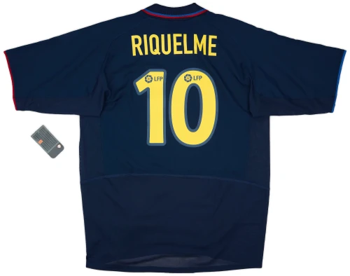 NIKE BARCELONA 2004 3RD RIQUELME JERSEY NAVY