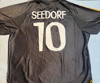 Adidas Real Madrid 1999 Away Seedorf Jersey Black