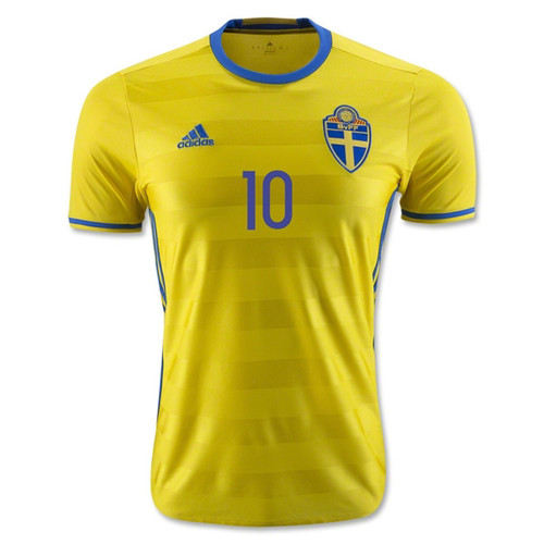 SWEDEN IBRAHIMOVIC HOME JERSEY 2016 